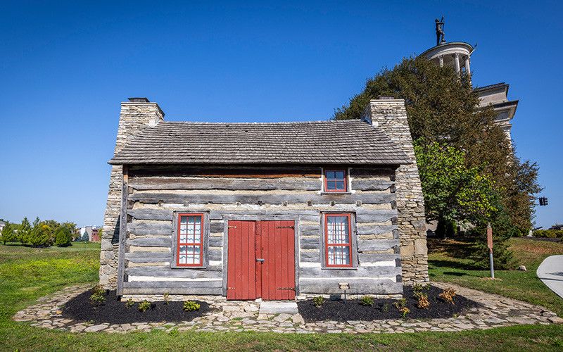 McKeen-Hershner Log Cabin in Hamilton, Ohio