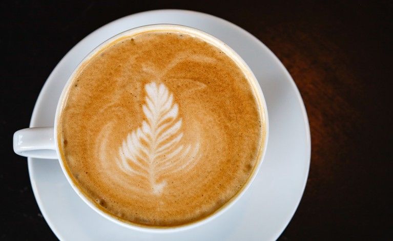Blackberry Latte