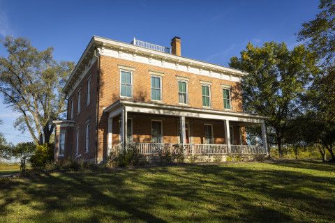 Photo of the CHF Augspurger House at Chrisholm MetroPark in Trenton, OH