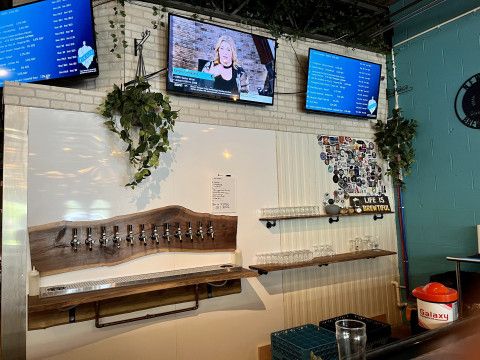 Bar at NEW Ales Brewing in Middletown, OH