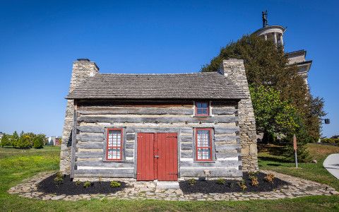 McKeen-Hershner Log Cabin in Hamilton, Ohio