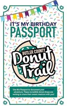 Donut Trail Birthday Passport