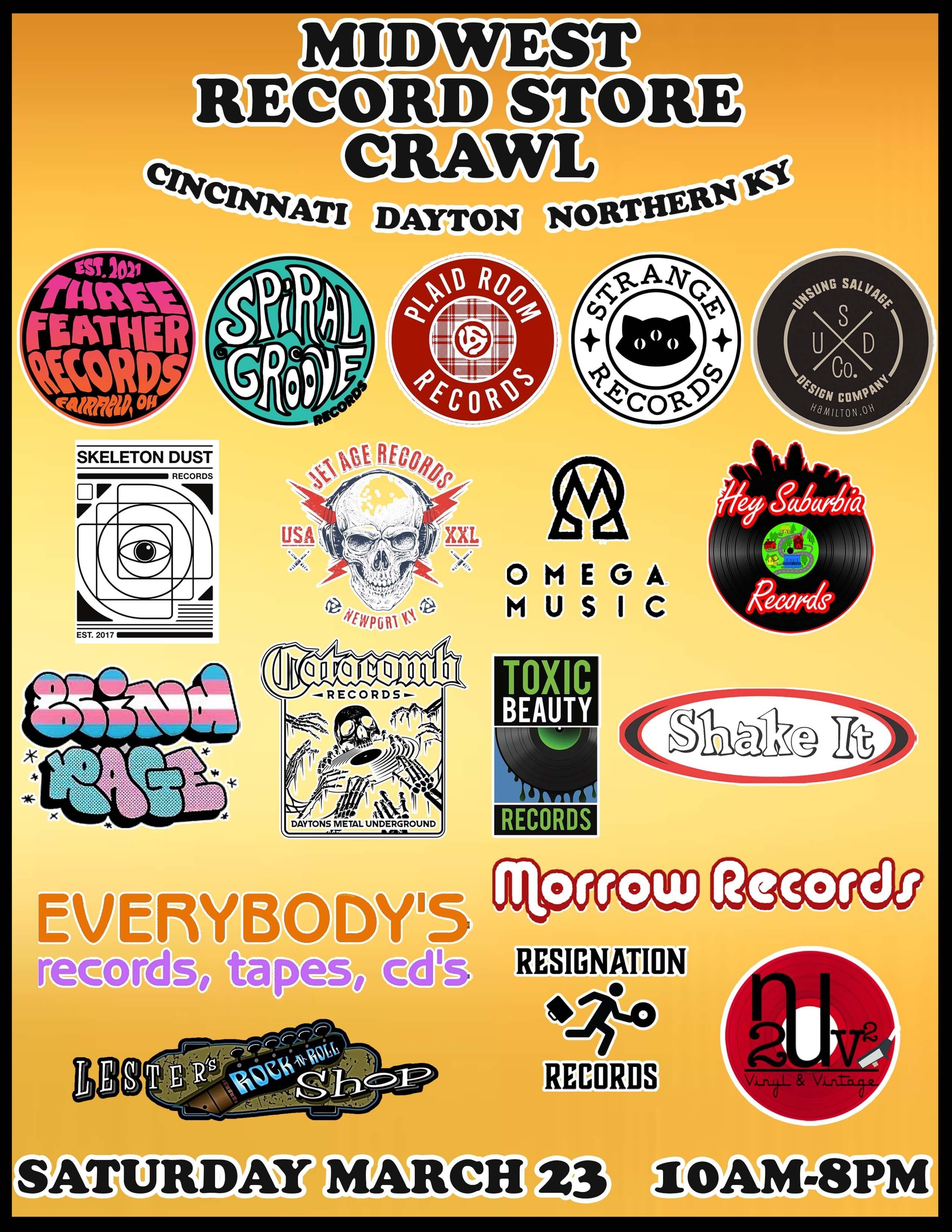 Midwest Record Store Crawl